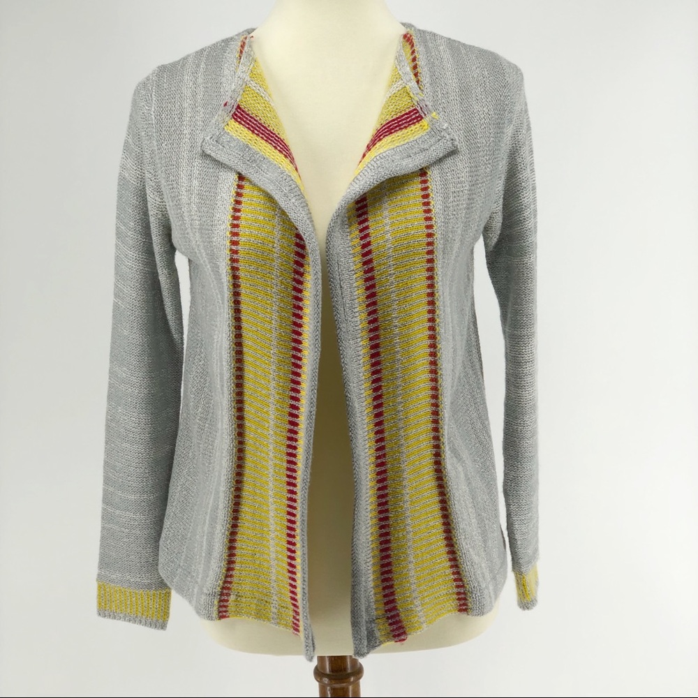 CLEARANCE 5 for $20 SALE Hem & Thread Open Knit Cardigan S | H1-10